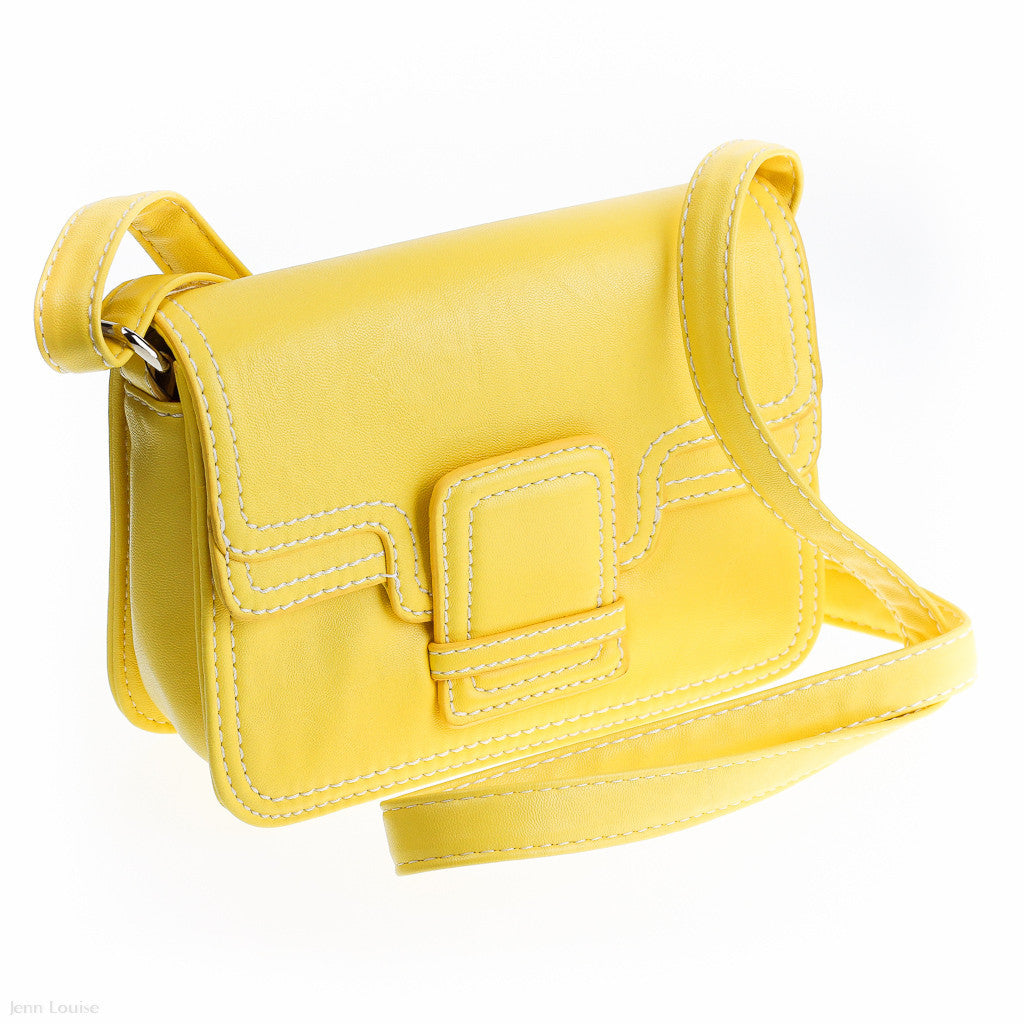 Belle Cross Body Bag (Yellow)