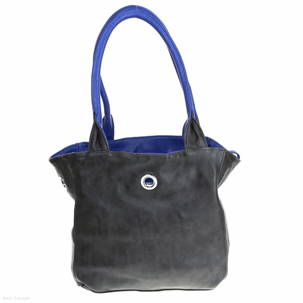 Lola Handbag (Blue/Black)