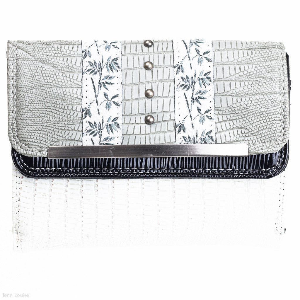 Ginger Wallet (Grey/White)