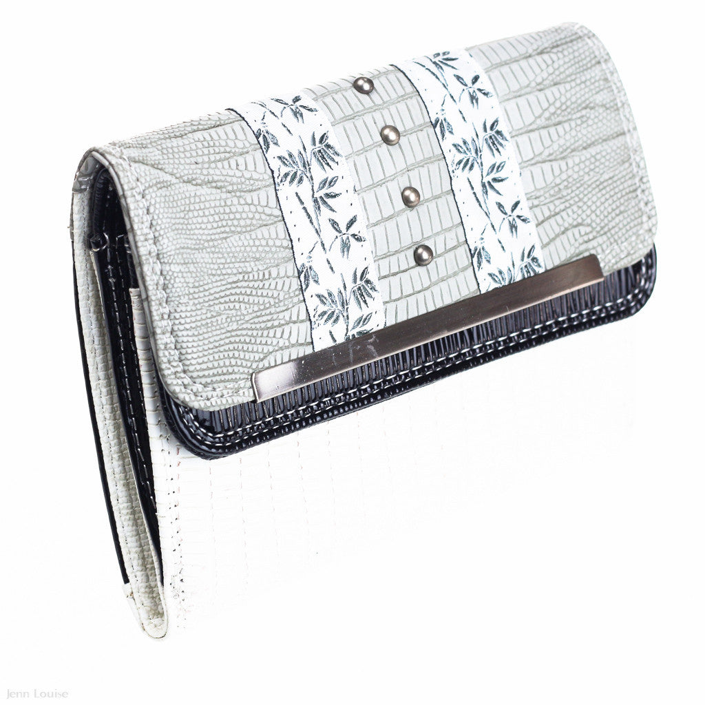 Ginger Wallet (Grey/White)
