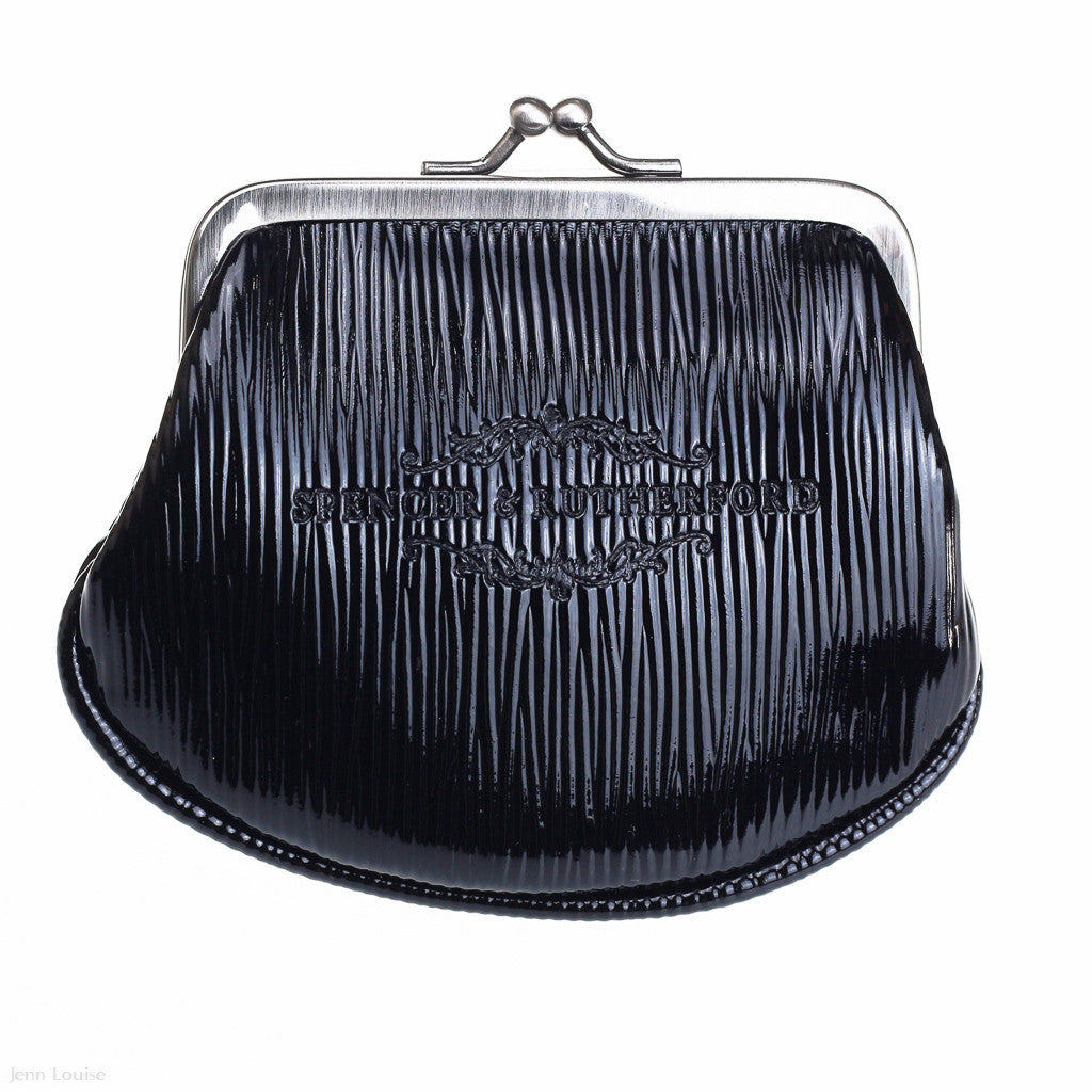 Dot Coin Purse (Black/Pink)