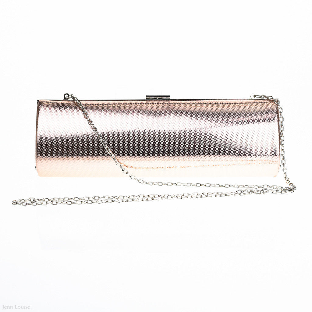 Classic Evening Clutch (Rose Gold)