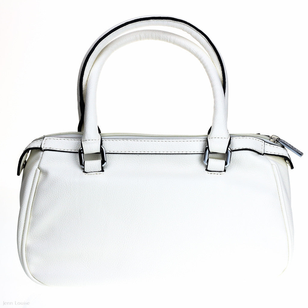 Embossed Day Bag (White)