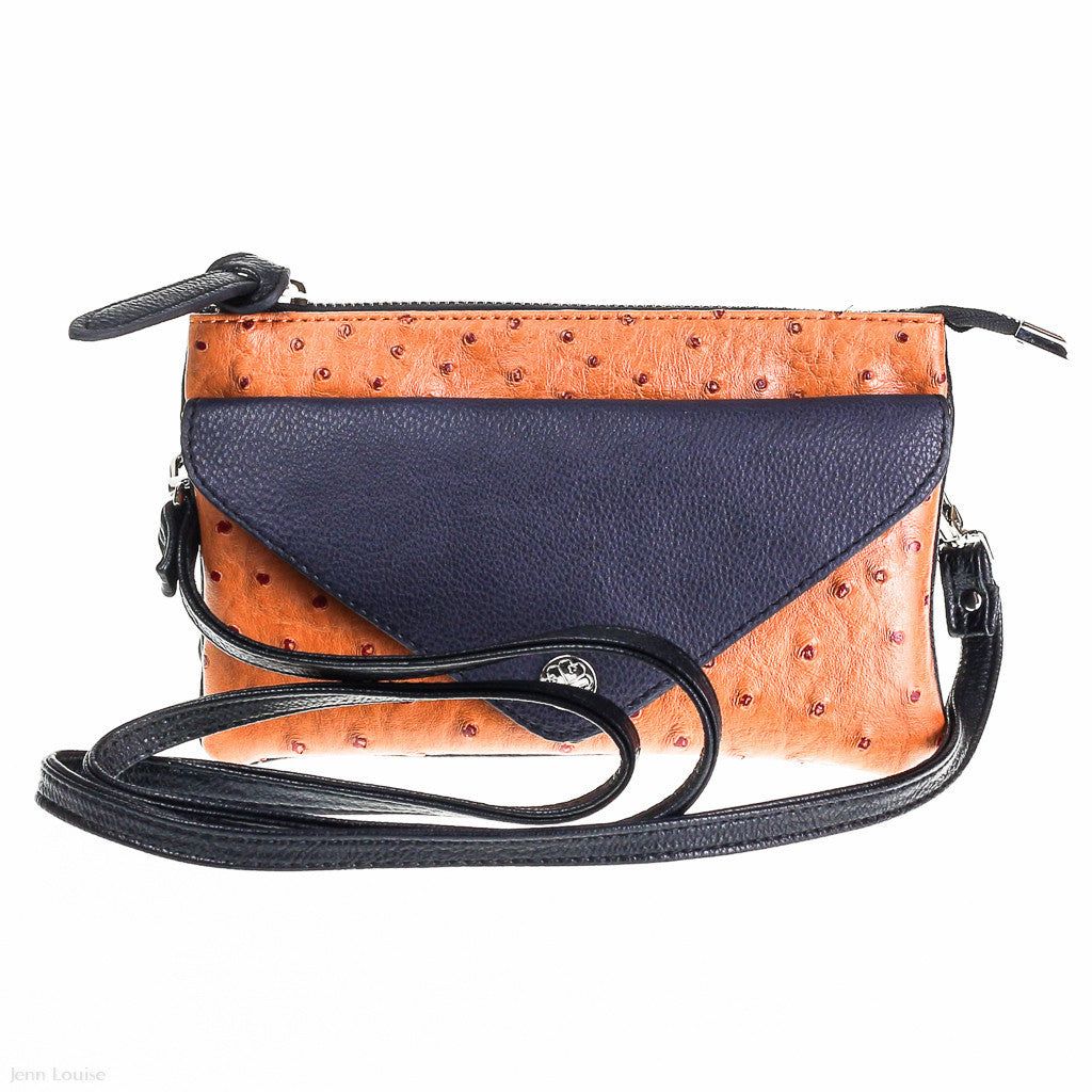 Madison Cross Body Bag (Black/Yellow)