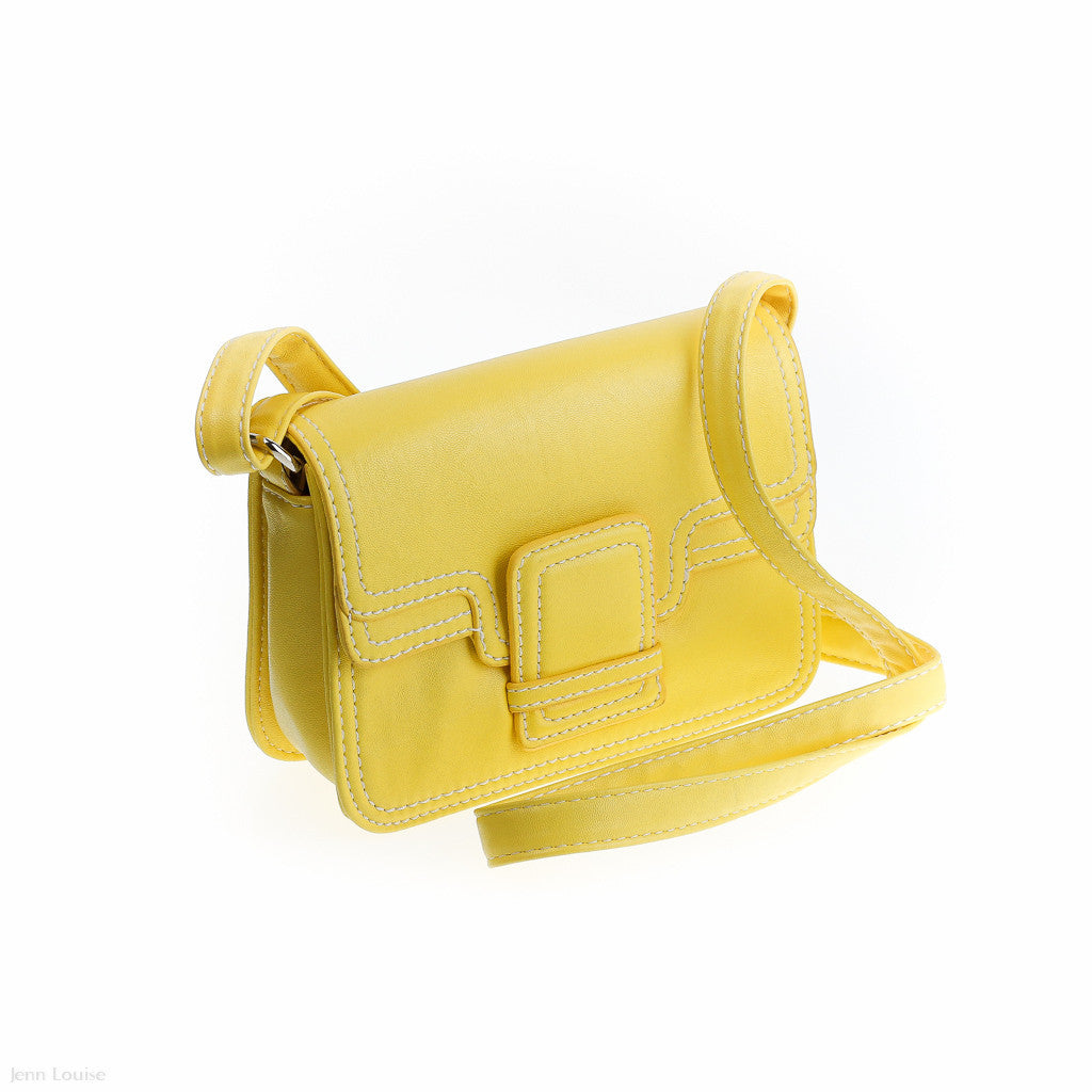 Belle Cross Body Bag (Yellow)