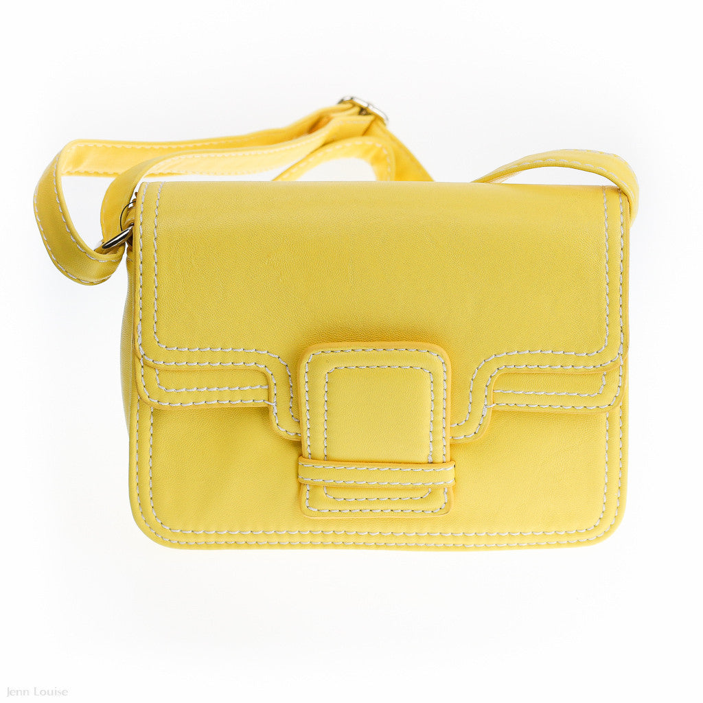 Belle Cross Body Bag (Yellow)