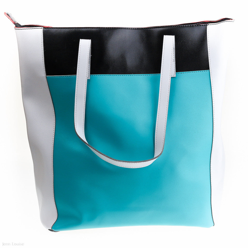 Hillary Tote (Turquoise)